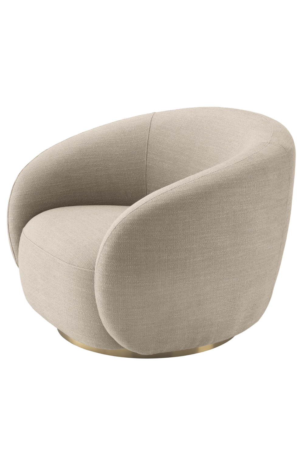 (Open Box) Modern Minimalist Swivel Chair | Eichholtz Brice