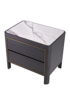 (Open Box) Charcoal Gray Bedside Table | OROA Shadow