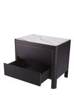 (Open Box) Charcoal Gray Bedside Table | OROA Shadow