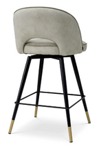 (Open Box) Upholstered Swivel Counter Stool Set (2) | OROA Cutline