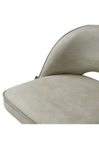 (Open Box) Upholstered Swivel Counter Stool Set (2) | OROA Cutline