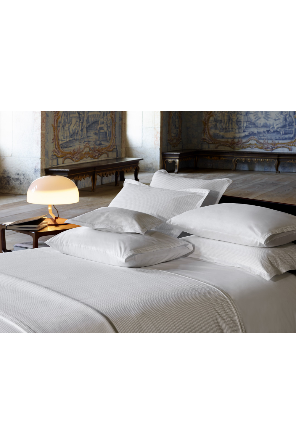 200TC Pleated Percale Pillowcase Set | Amalia Home Luna