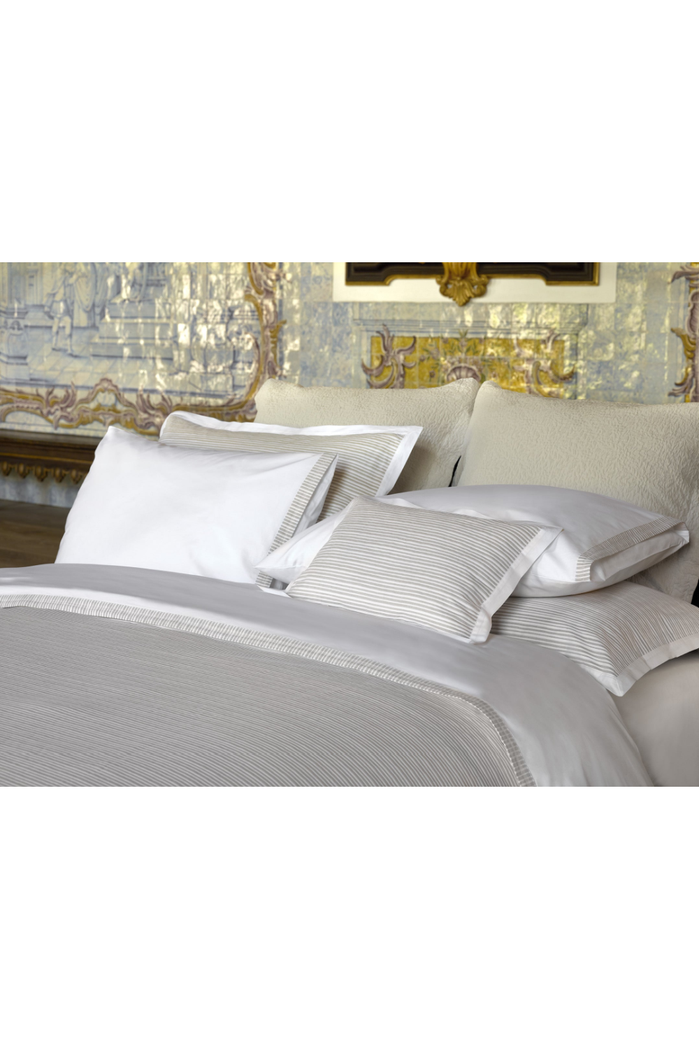 200TC Pleated Percale Pillowcase Set | Amalia Home Luna