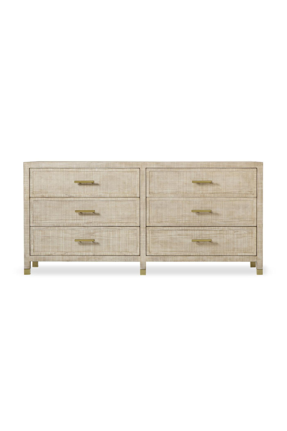 (Open Box) Natural Ash 6-Drawer Chest L | Andrew Martin Raffles