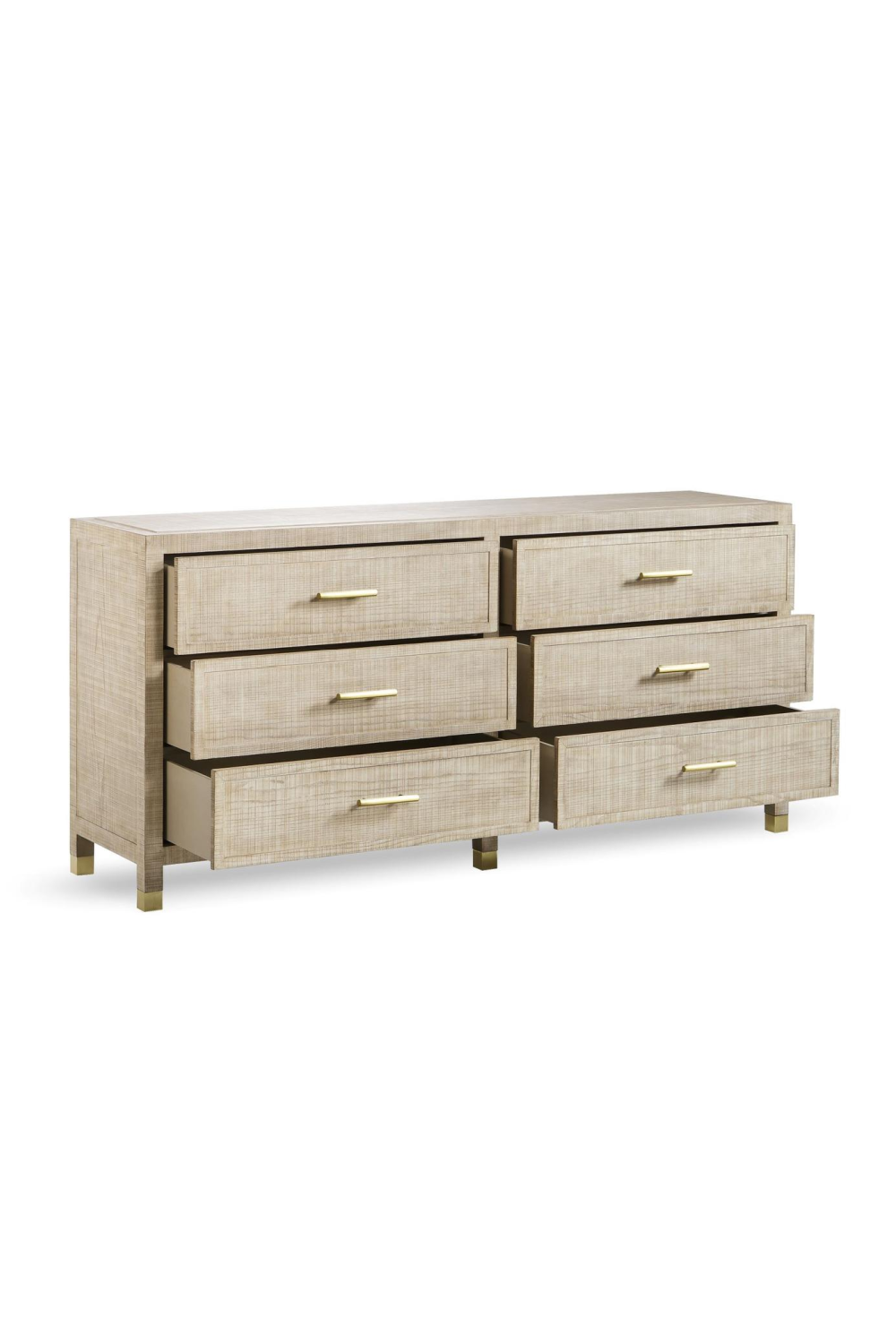 (Open Box) Natural Ash 6-Drawer Chest L | Andrew Martin Raffles