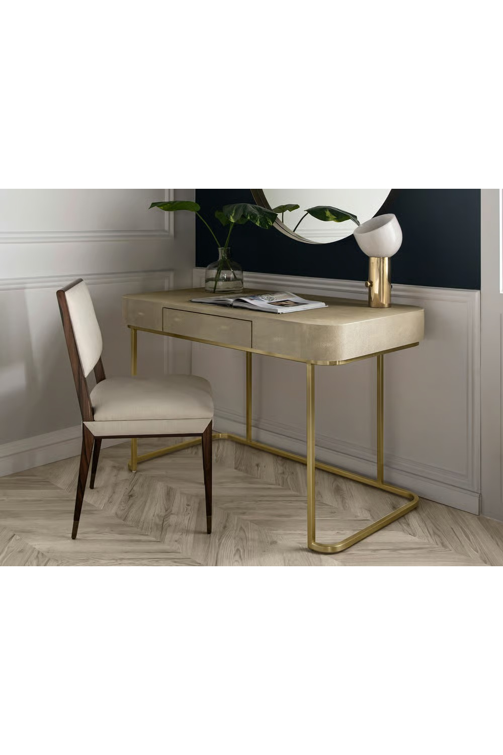 1-Drawer Shagreen Desk | Andrew Martin Jacques