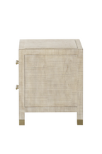 2 Drawer Natural Nightstand | Andrew Martin Raffles