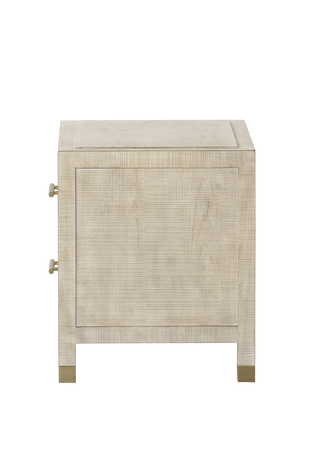 2 Drawer Natural Nightstand | Andrew Martin Raffles
