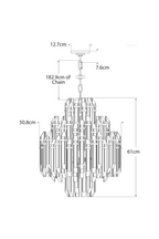 4-Tier Crystal Chandelier | Andrew Martin Adele
