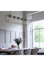 5-Light Linear Pendant Lamp | Andrew Martin Presidio
