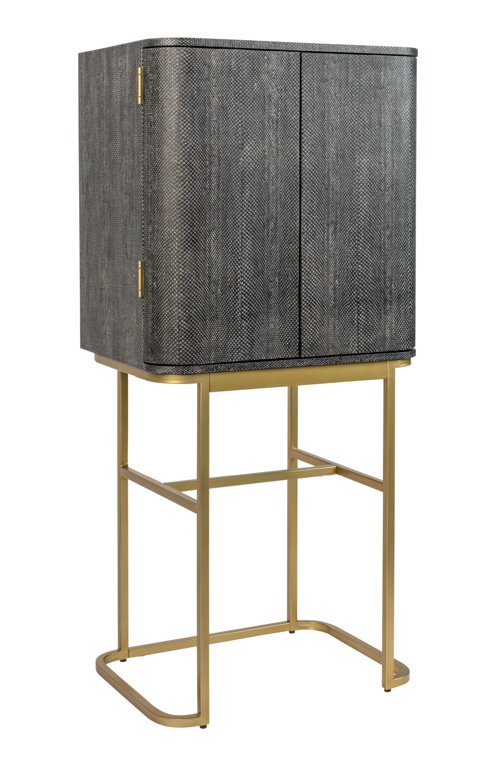 2-Door Mirrored Wine Cabinet | Bold Monkey Ava Morgana