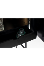 2-Door Mirrored Wine Cabinet | Bold Monkey Ava Morgana