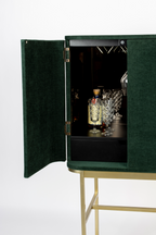 2-Door Mirrored Wine Cabinet | Bold Monkey Ava Morgana