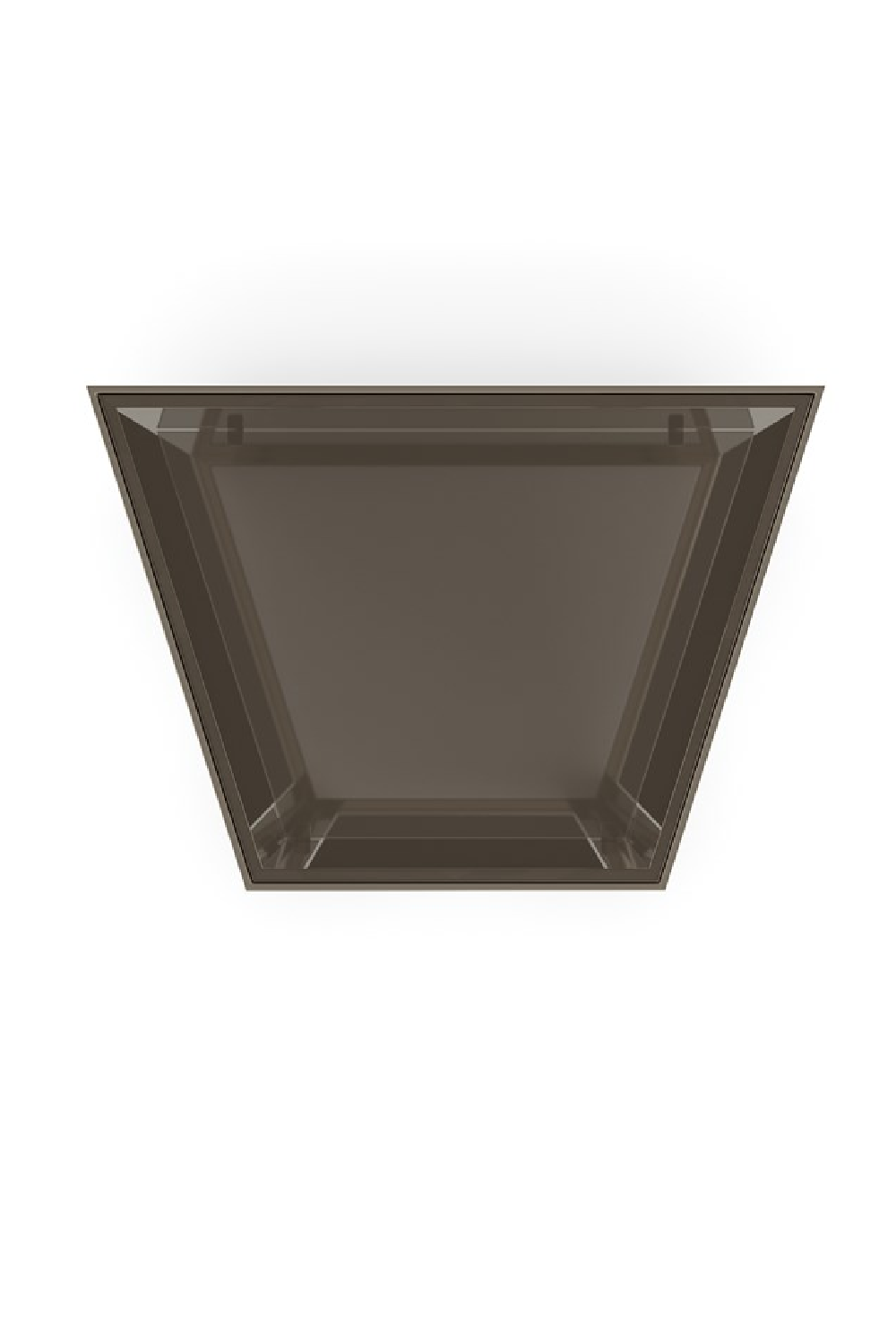 3-Layer Glass End Table | Caracole Refraction