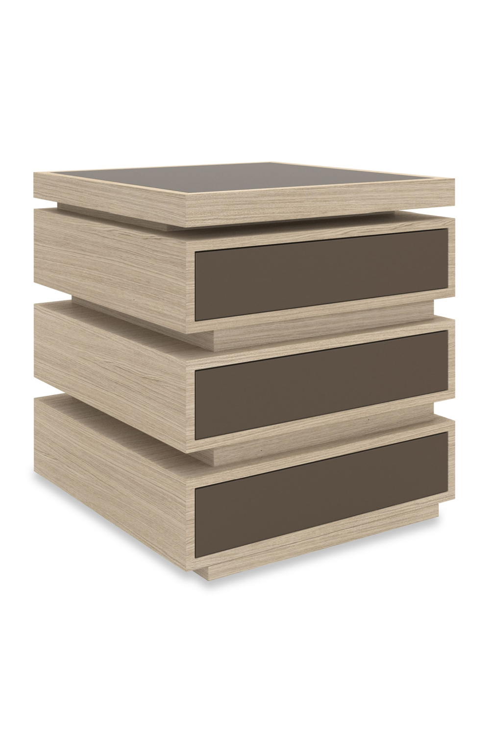 2-Drawer Tiered End Table | Caracole La Moda