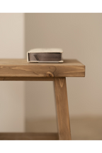 A-Shaped Wooden Side Table | Decowood Frida
