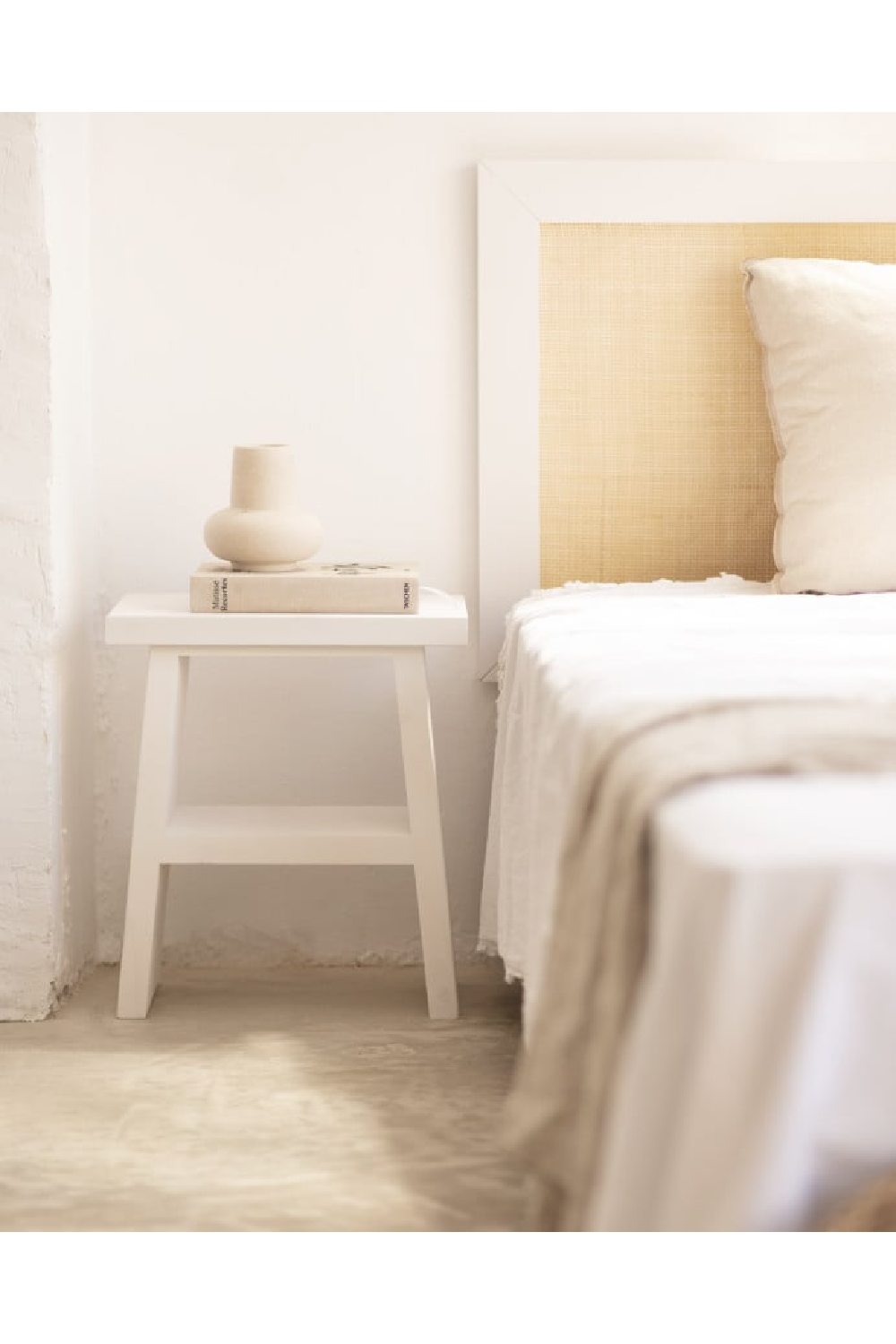 A-Shaped Wooden Side Table | Decowood Frida