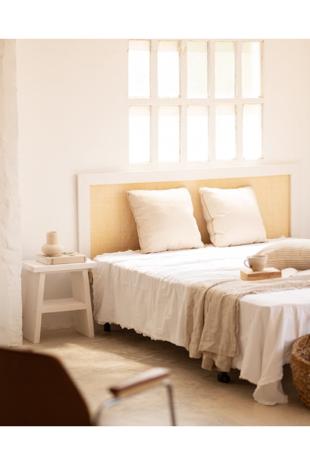A-Shaped Wooden Side Table | Decowood Frida