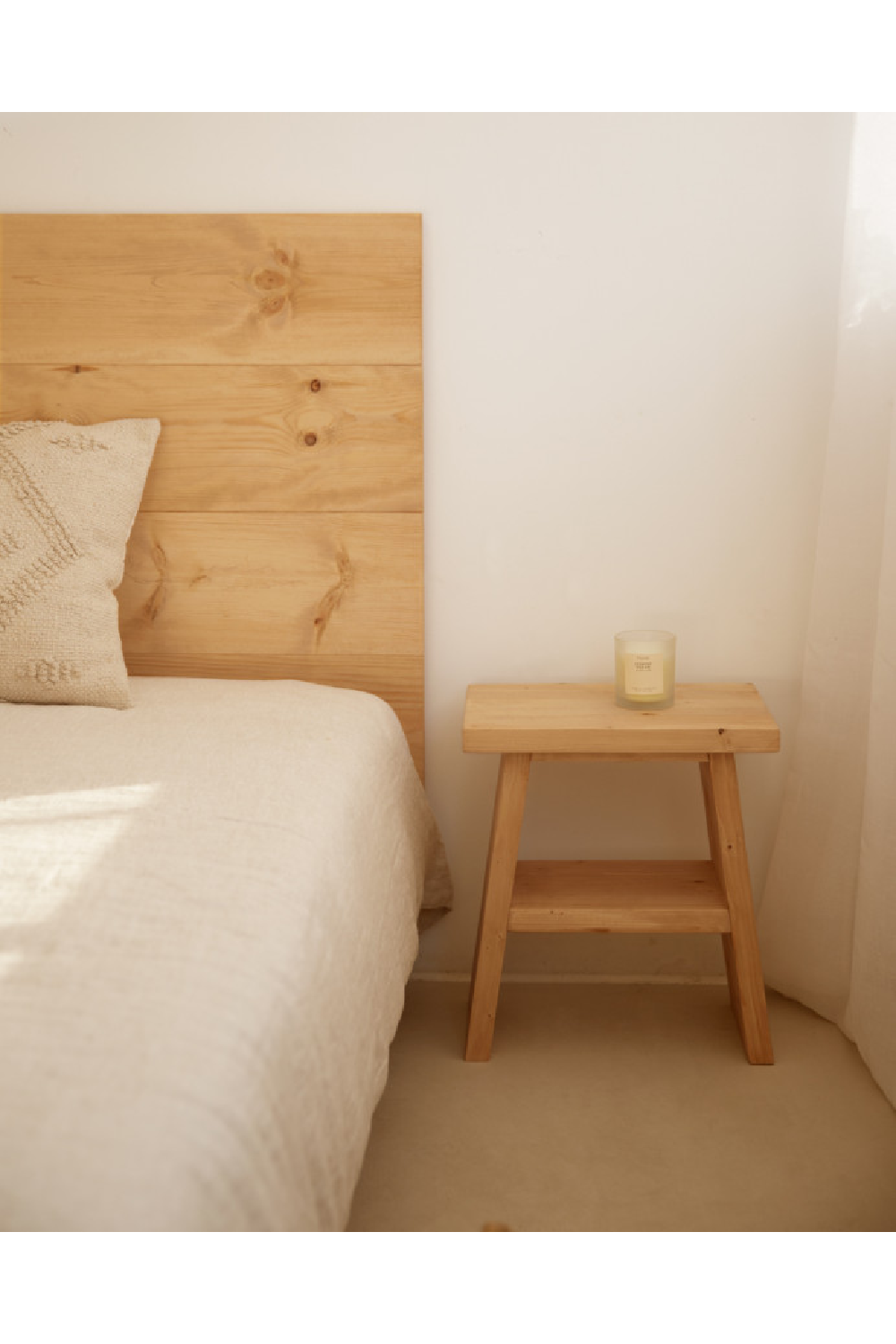 A-Shaped Wooden Side Table | Decowood Frida