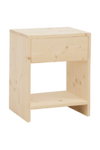 1-Drawer Wooden Bedside Table | Decowood Martina