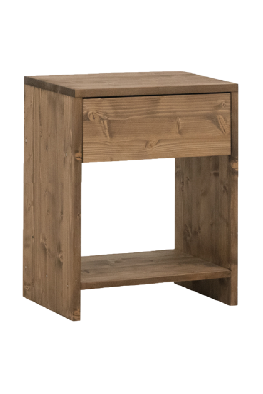 1-Drawer Wooden Bedside Table | Decowood Martina