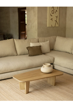 3-Legged Poplar Coffee Table | Decowood Bimba