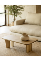 3-Legged Poplar Coffee Table | Decowood Bimba