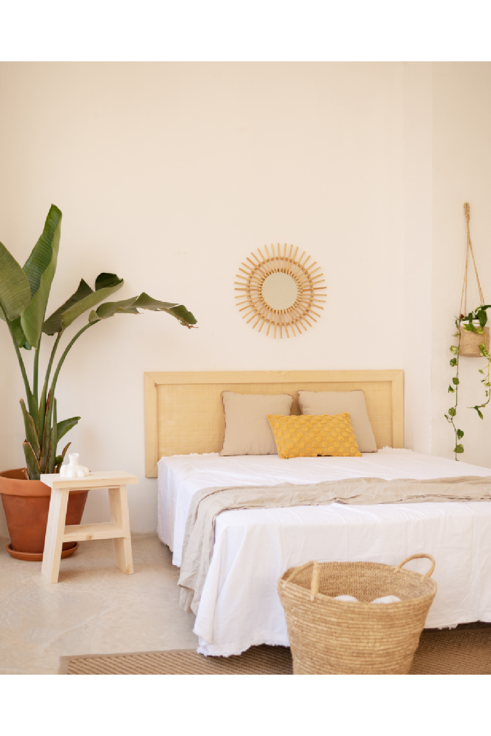 A-Shaped Wooden Side Tables (2) | Decowood Frida