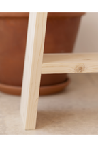 A-Shaped Wooden Side Tables (2) | Decowood Frida