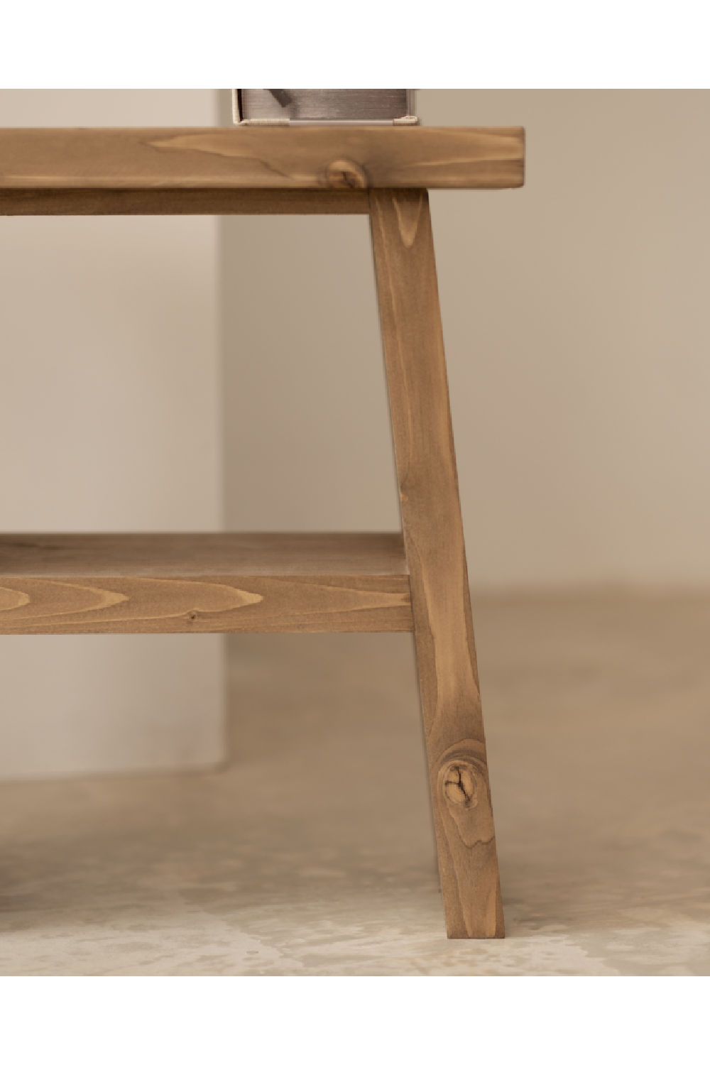 A-Shaped Wooden Side Tables (2) | Decowood Frida