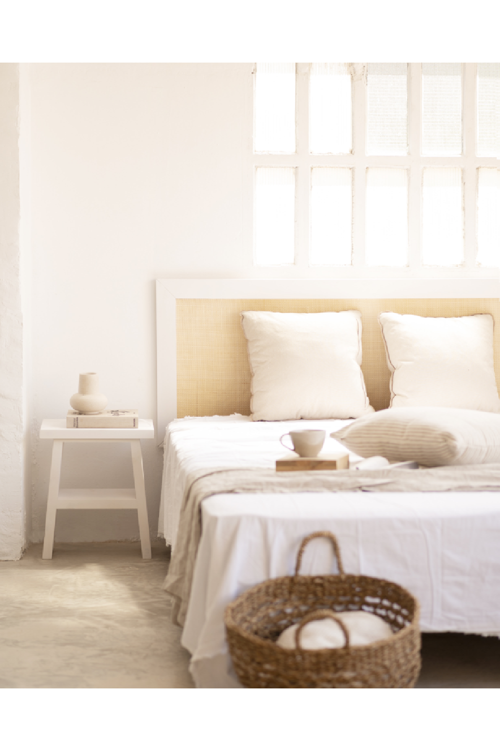 A-Shaped Wooden Side Tables (2) | Decowood Frida