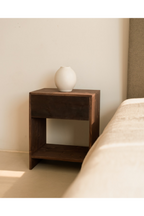 1-Drawer Wooden Bedside Tables (2) | Decowood Martina