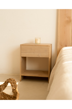 1-Drawer Wooden Bedside Tables (2) | Decowood Martina