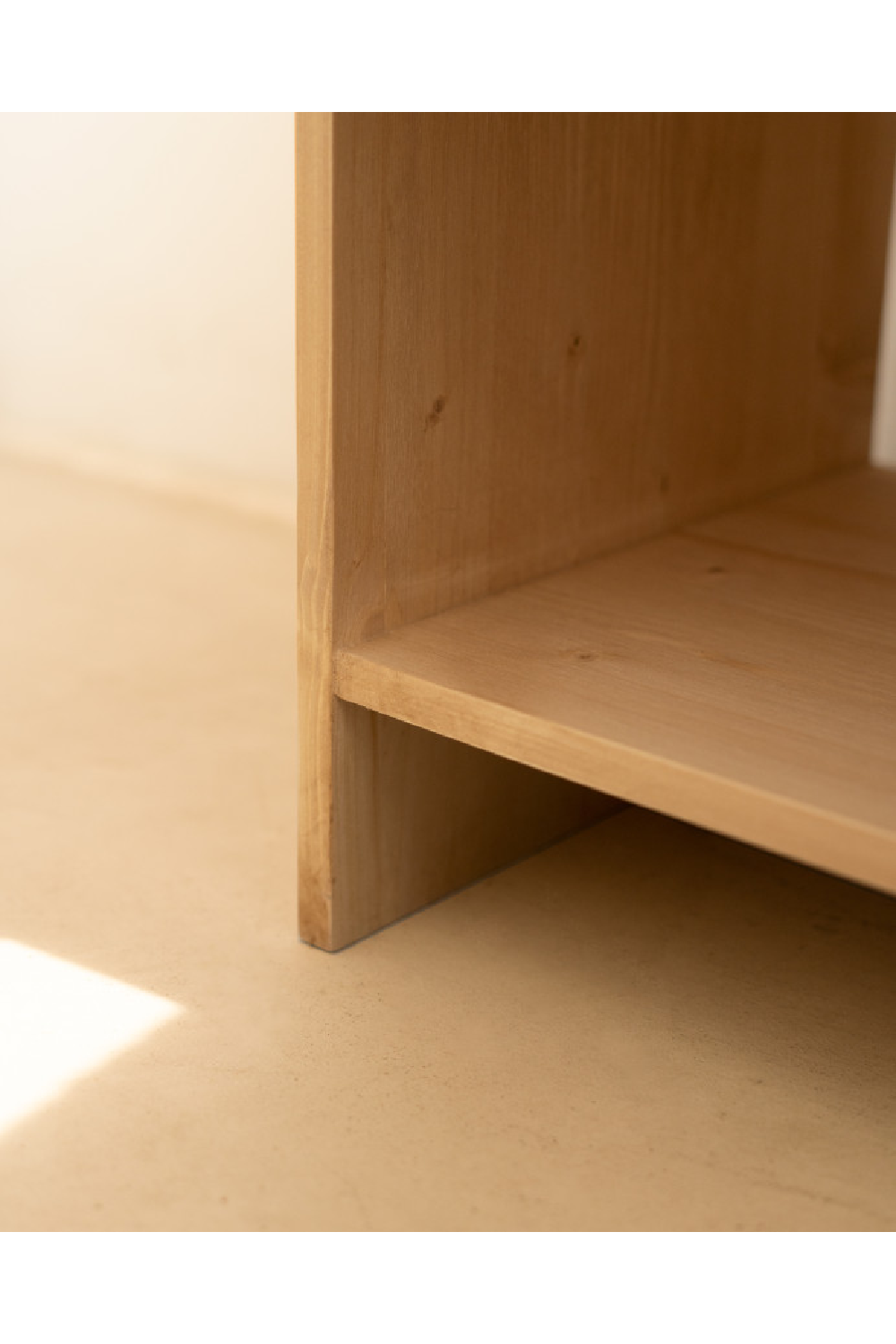 1-Drawer Wooden Bedside Tables (2) | Decowood Martina