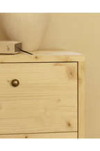 2-Drawer Wooden Bedside Table | Decowood Saura