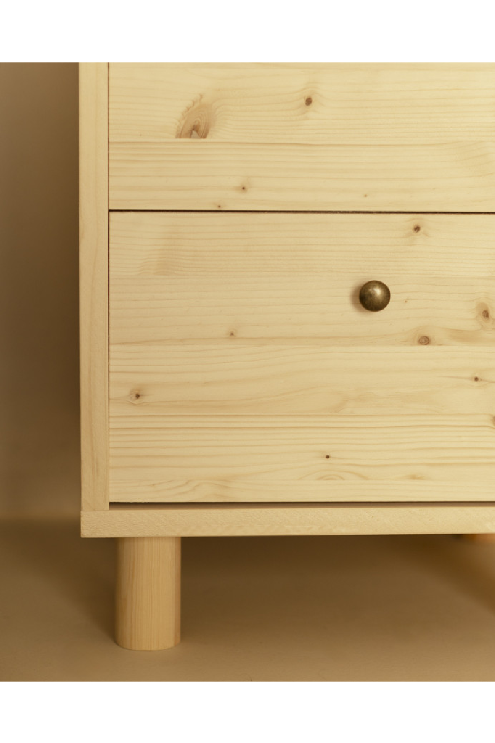 2-Drawer Wooden Bedside Table | Decowood Saura