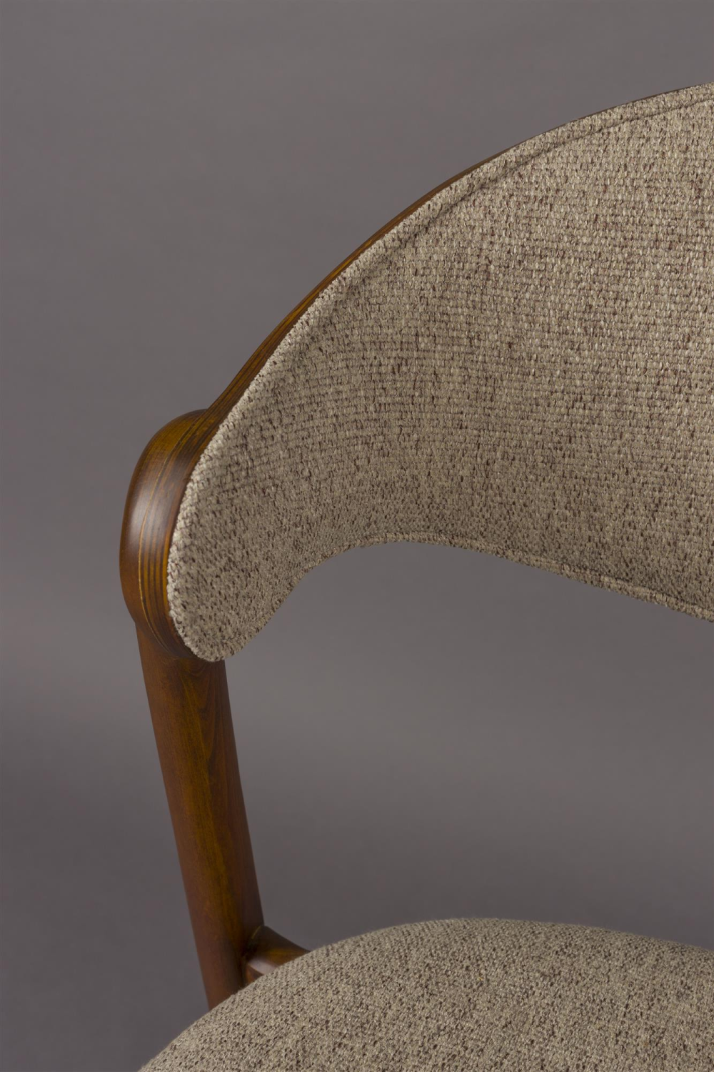 50s Cushioned Dining Chair | Dutchbone Babington