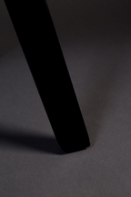 50s Inspired Padded Dining Chair | Dutchbone Blackwood