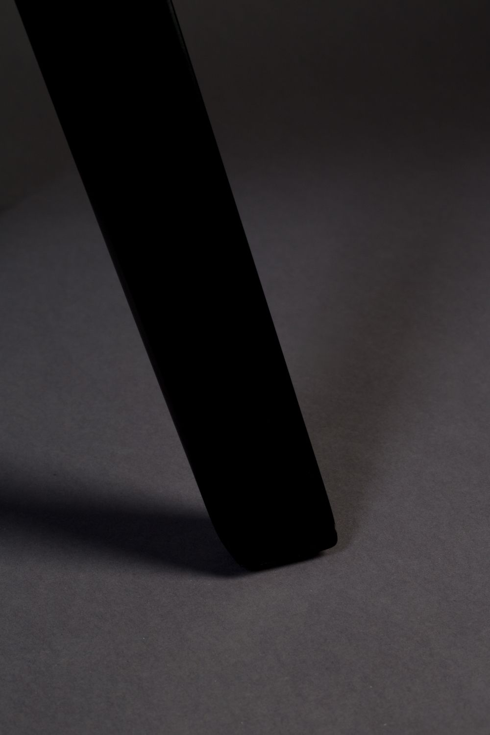 50s Inspired Padded Dining Chair | Dutchbone Blackwood