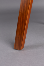 50s Inspired Padded Dining Chair | Dutchbone Blackwood