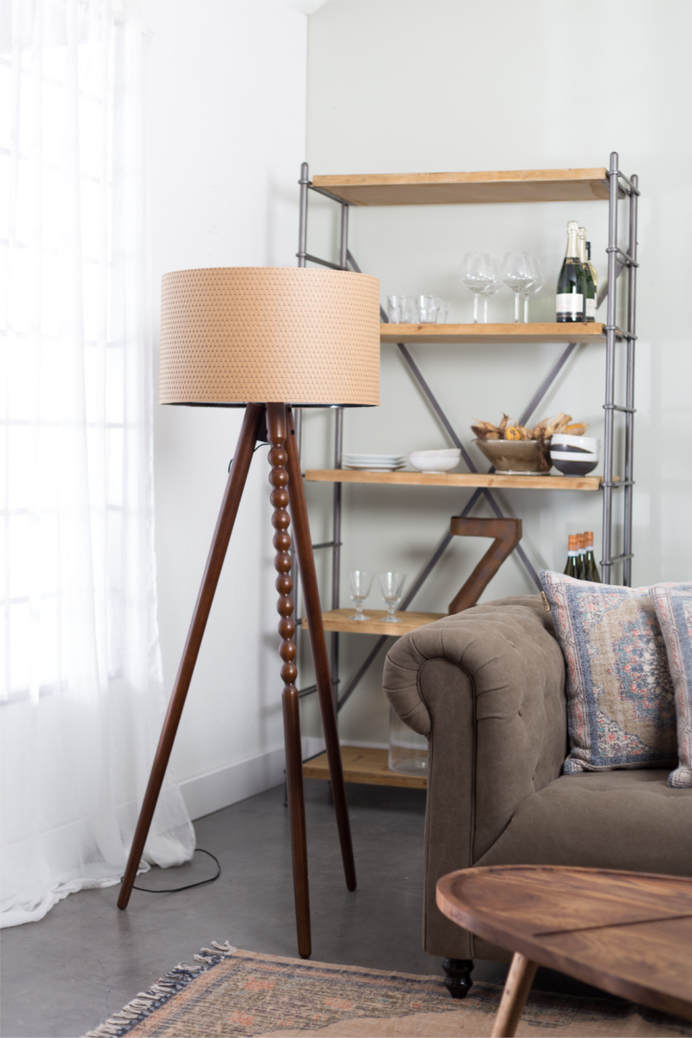 5-Shelf Storage Cabinet | Dutchbone Iron