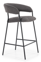 (Open Box) Upholstered Modern Bar Chair | Eleonora Luka
