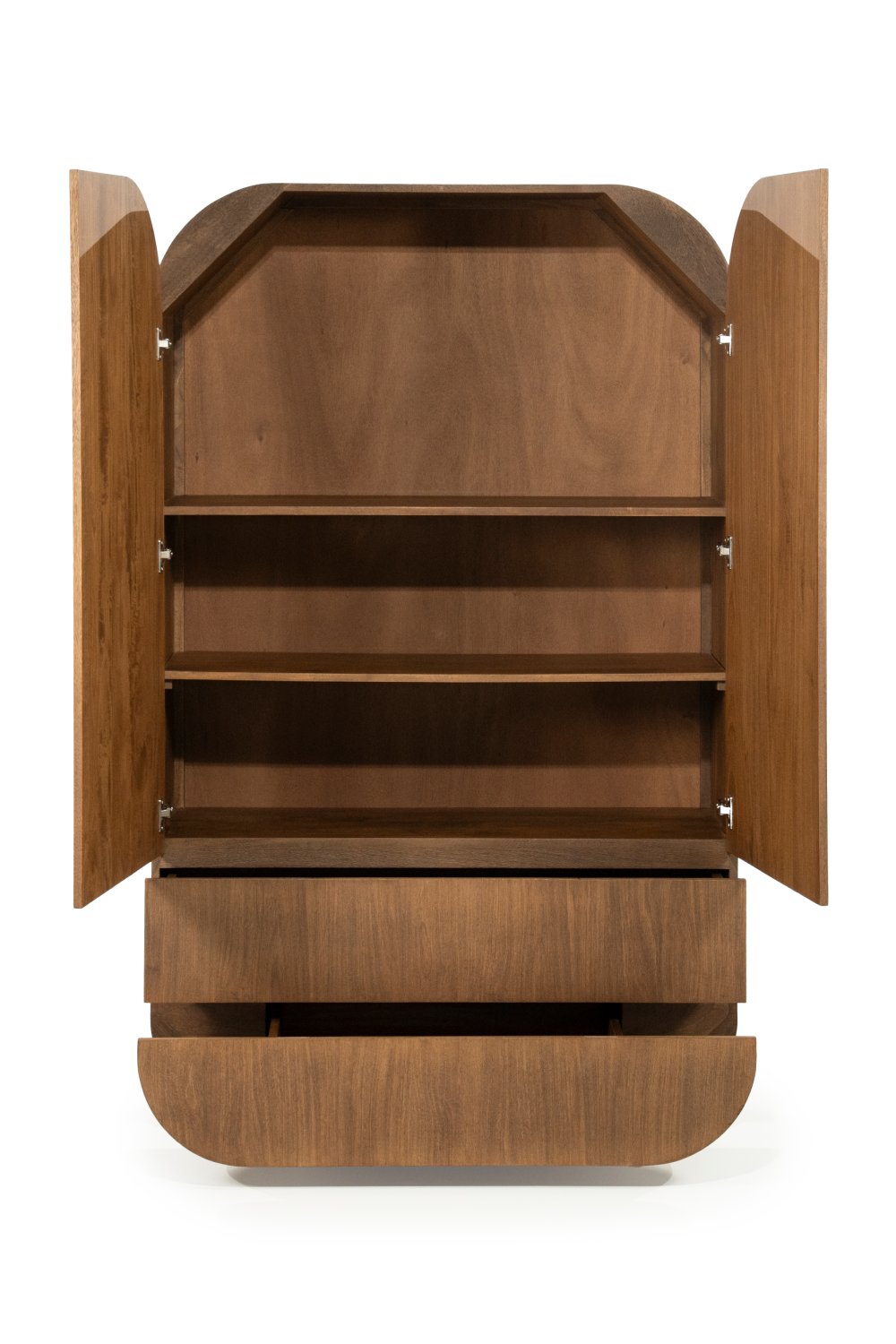 2-Door Mango Wood Cabinet | Eleonora King