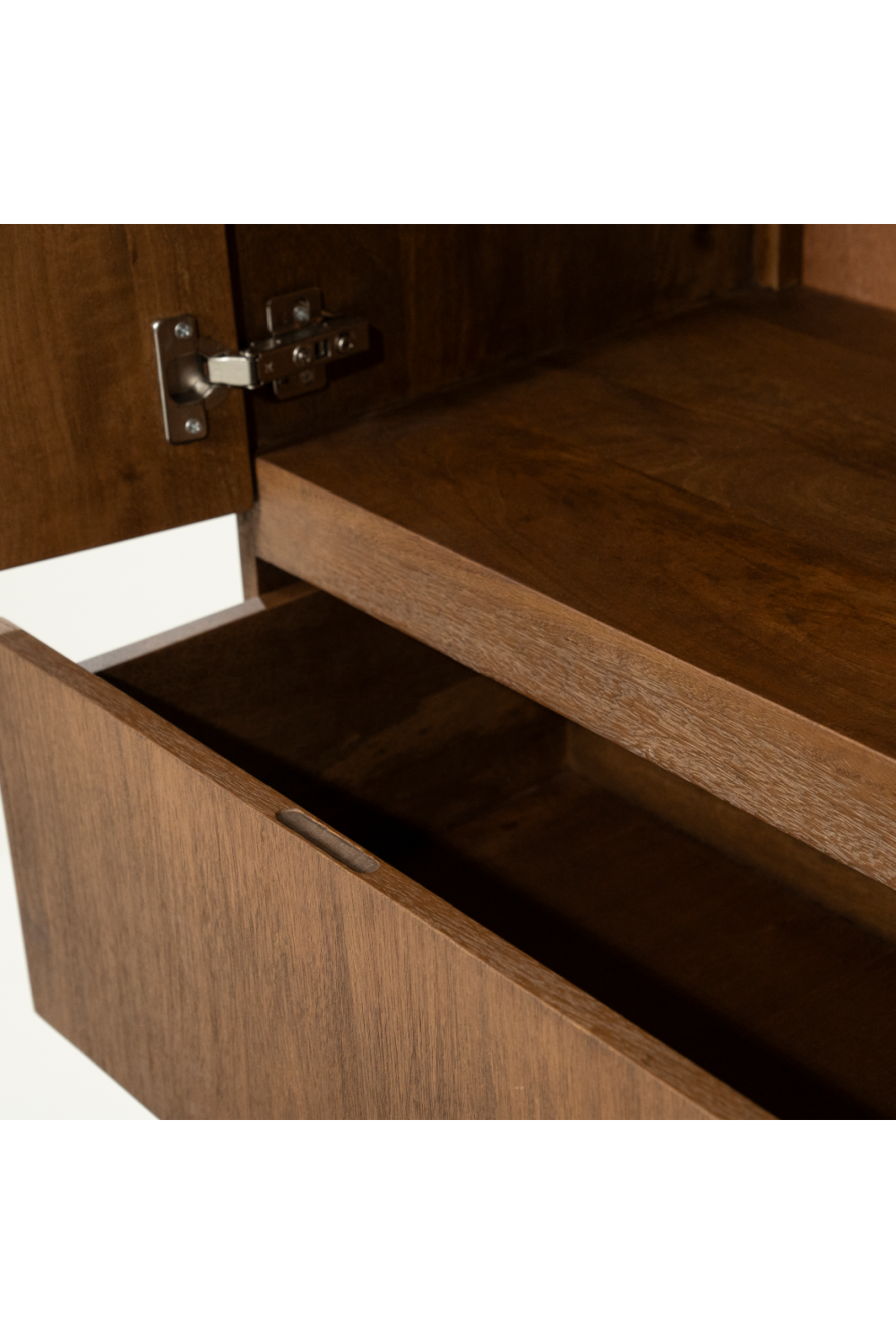 2-Door Mango Wood Cabinet | Eleonora King