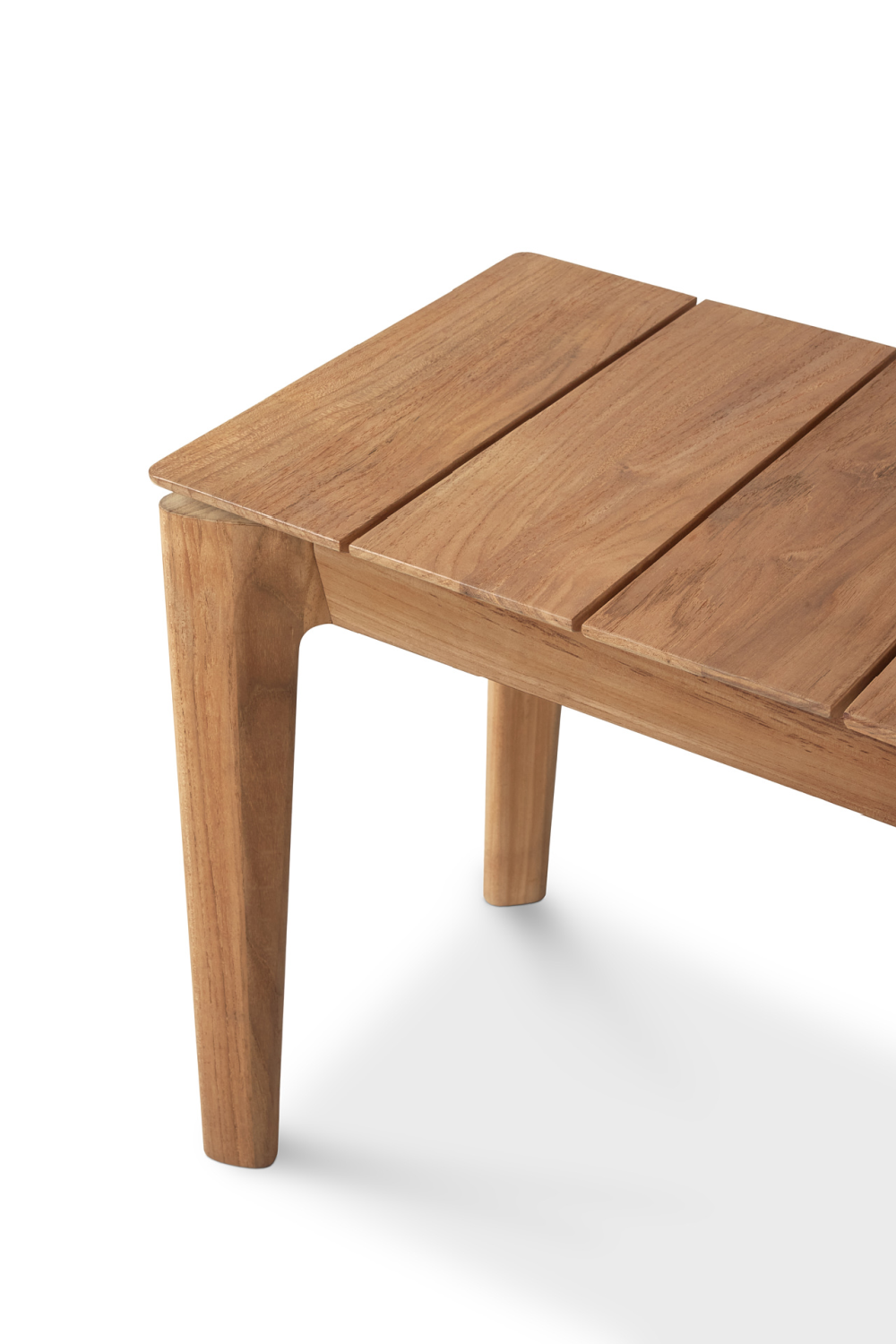 3-Seater Teak Cushioned Outdoor Bench | Ethnicraft Bok