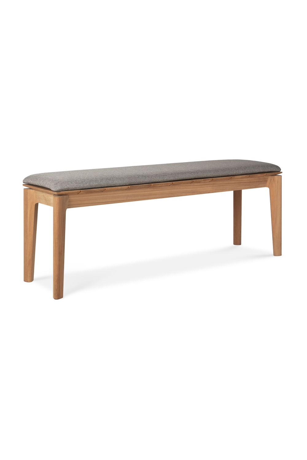 2-Seater Teak Cushioned Outdoor Bench | Ethnicraft Bok
