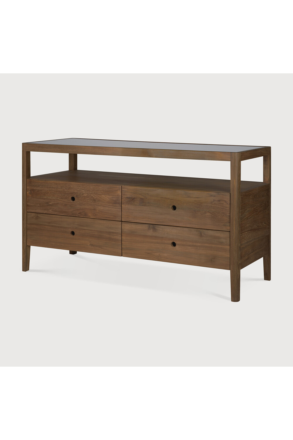 4-Drawer Oak Dresser | Ethnicraft Spindle