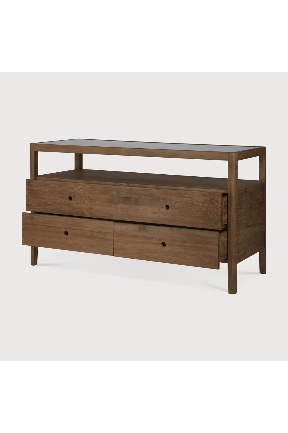 4-Drawer Oak Dresser | Ethnicraft Spindle
