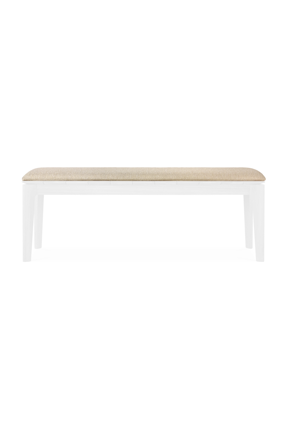 2-Seater Teak Cushioned Outdoor Bench | Ethnicraft Bok