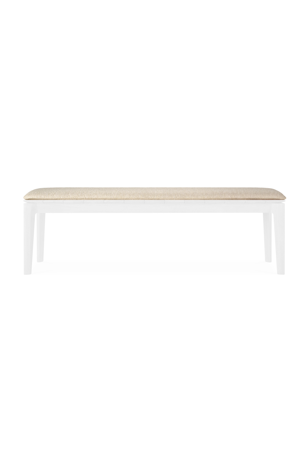 3-Seater Teak Cushioned Outdoor Bench | Ethnicraft Bok